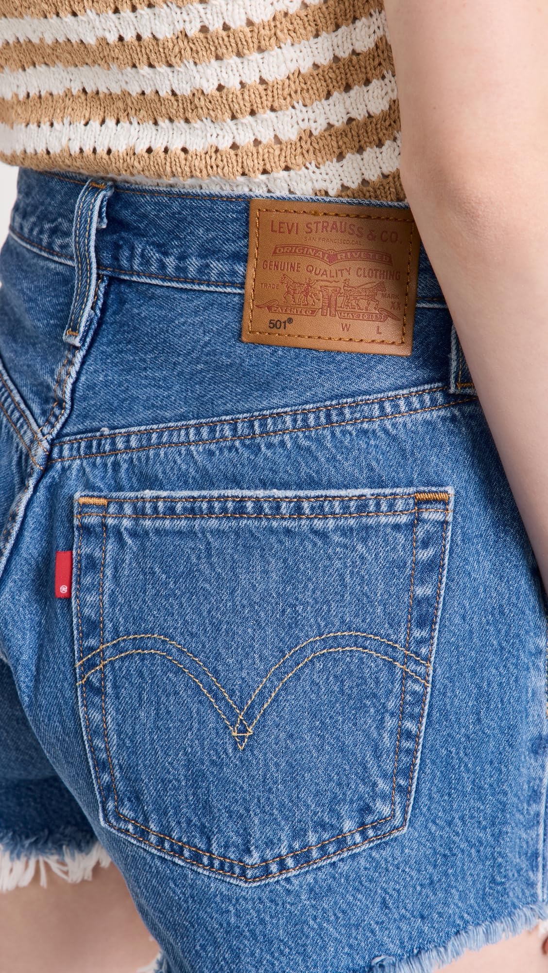 Levi's Women's Premium 501 Original Shorts (Also Available in Plus)