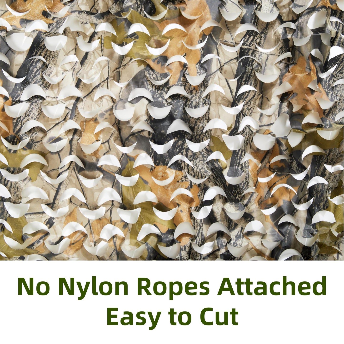 GHILEO Camo Netting Camouflage Net for Hunting Blinds, Party Decoration, Sunshade