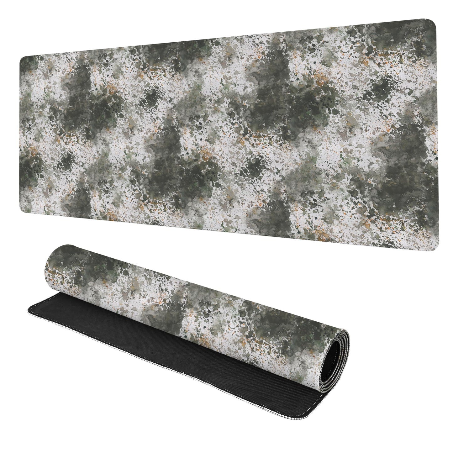 icolor Extended Gaming Mouse Pad,Stitched Edges XXL Large Desk Mat,Non-Slip Base Keyboard Desk Pads for Home Office & Gamers,35.4 x 15.7 in Desk Blotter Pad Protector (DeskMat002, 35.4 x 15.7 in)