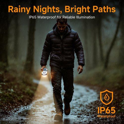 Rechargeable 21000mAh Camping Light, Telescopic Camping Lights, Collapsible Magnetic Camping Lantern with Stand IPX6 Waterproof Flashlights, Camping Lamp for Emergency, Hiking