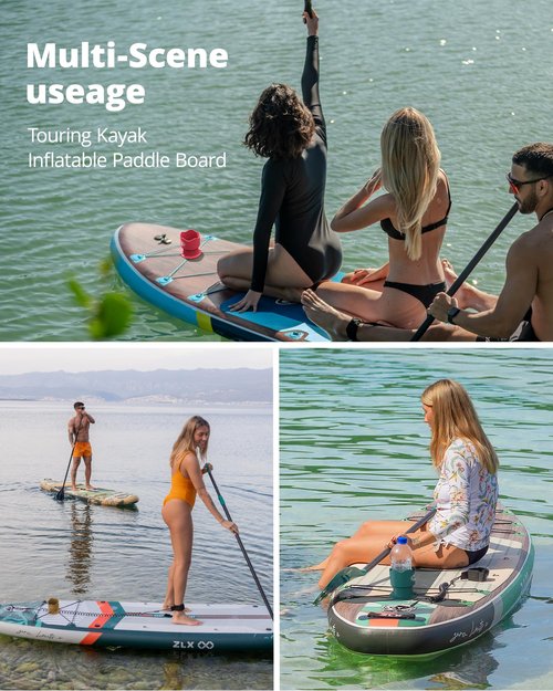 ZLX Cup Paddle Board Kayak Cup Holder, Stand Up Paddle Board Cup Holder Paddleboard Accessories Surfboards, Canoes Kayak Holder for Types of Cup Bottle Drink