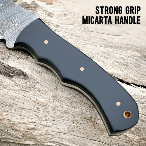 RISING CRAFTS 11.00 Inch Tracker Knife-Fixed Blade, Full Tang, Survival, Hunting, Tactical, Full Tang Knife for Camping, Bushcrafting-Gift For Men