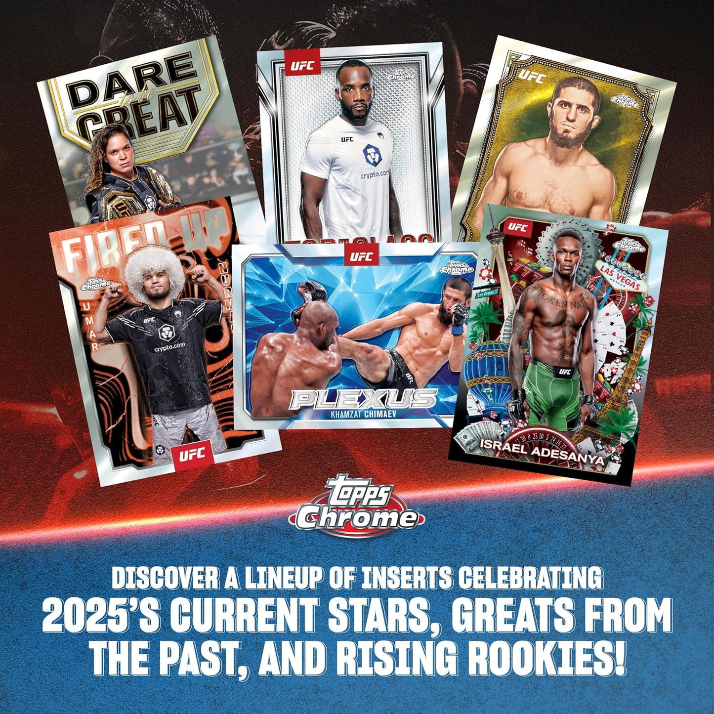 2025 Topps Chrome UFC - Factory Sealed - Mega Box