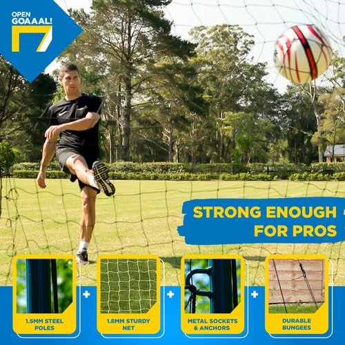 Open Goaaal Soccer Rebounder/Goal/Backstop All-in-One (Standard)