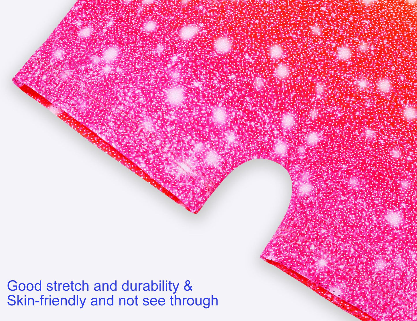 Domusgo Leotards for Girls Gymnastics Size 7-8 Years Old Sleeveless Red Rose Athletic Unitards Kids Workout Bodysuits