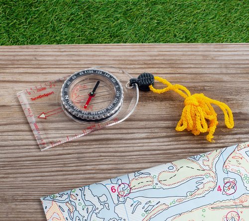 Boy Scout Compass for Kids | Orienteering Compass - Liquid Filled Compass - Camping Compass - Kids Compass - Map Compass Waterproof & Lightweight Small Survival Hiking Compass Mini Camping Compass