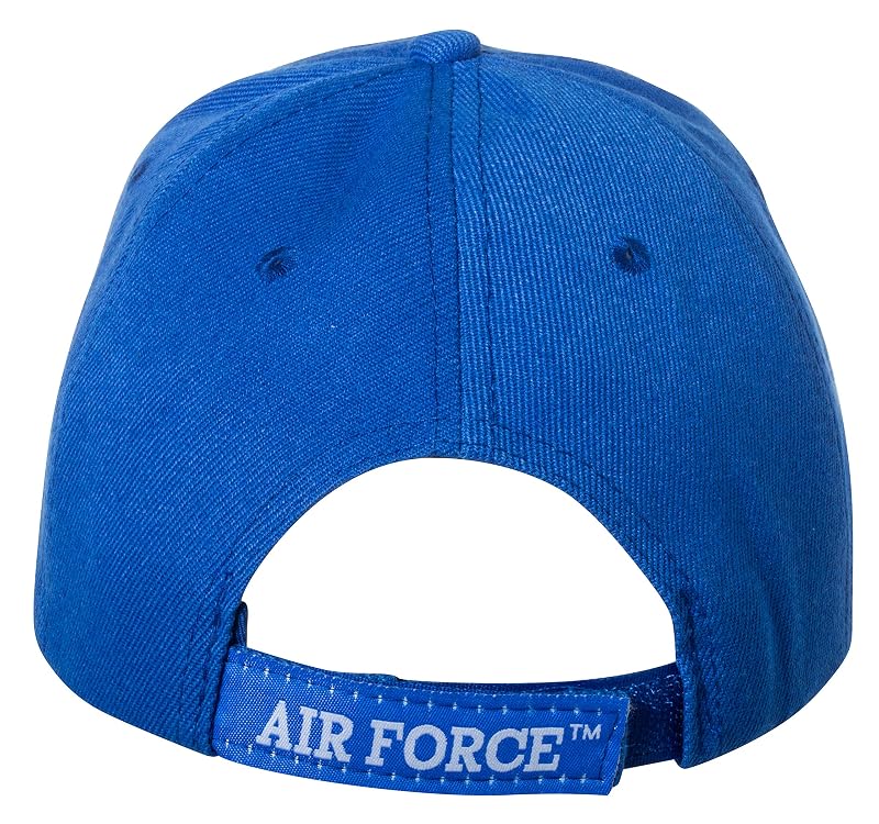 United States Air Force Retired Embroidered Baseball Cap - Blue Adjustable Hat
