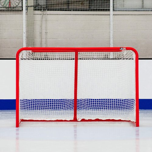 FORZA Professional Ice Hockey Goal with 5mm Net and 2in Galvanized Steel Frame