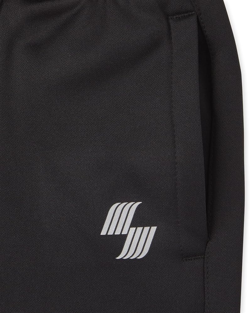 The Children's Place Boys' Athletic Performance Pants 2-Pack - Dark Gray/Heather Gray, X-Small