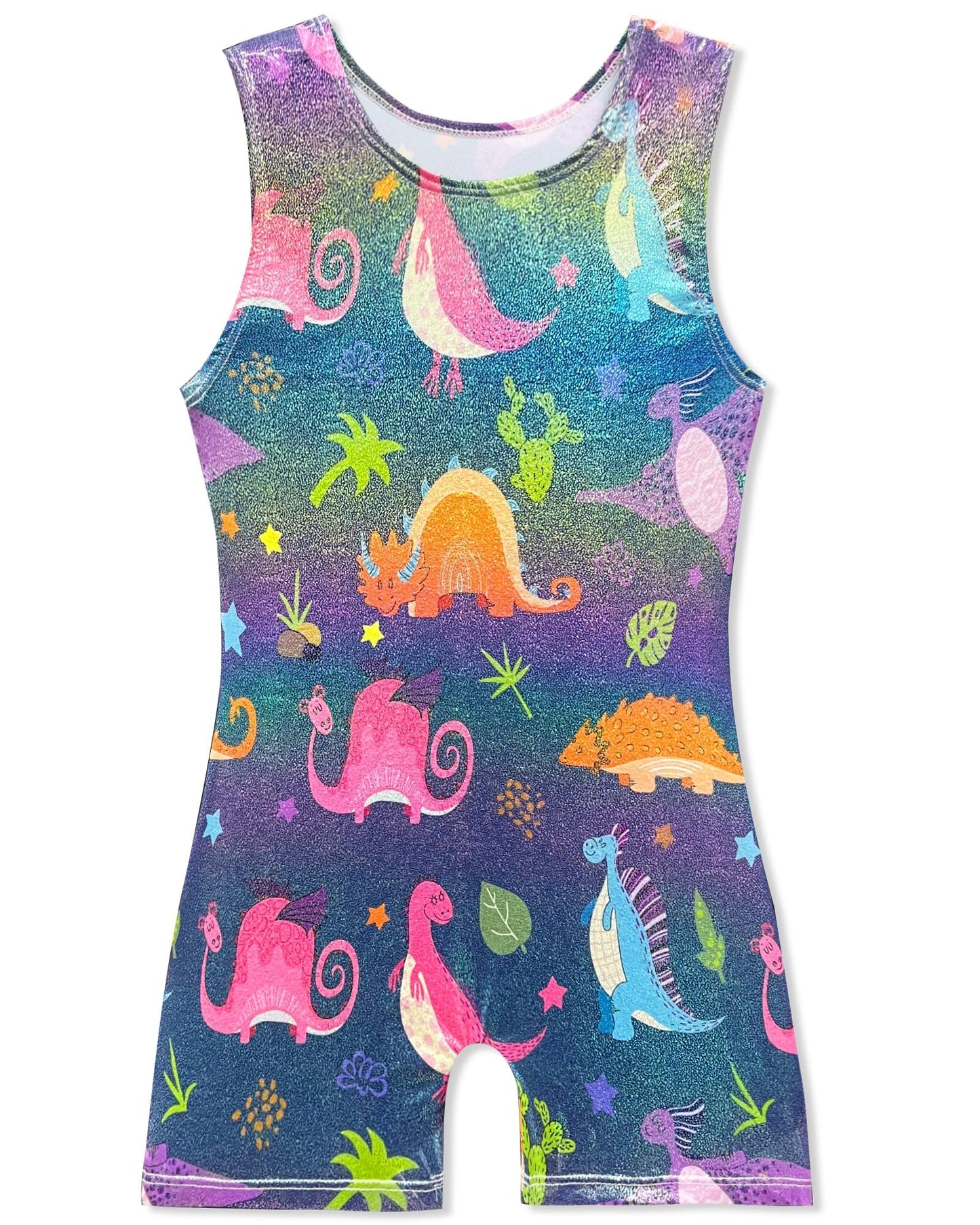 Wanyoo Gymnastics Leotards for Girls Shiny Toddler Biketard Unitard One Piece Tumbling Outfits