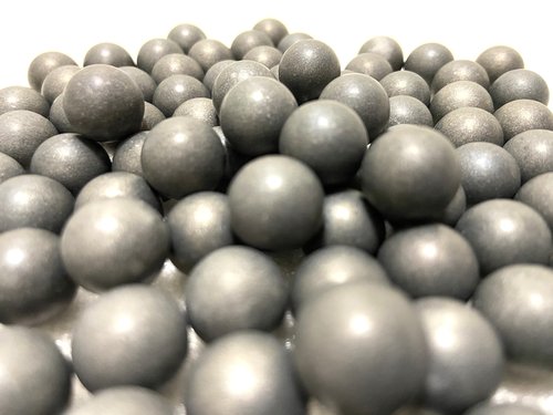 Alien Play 100 Rounds Solid 50 Cal. Paintballs for Self Defense, 2.8 Gram Reusable .50 Caliber Powerful Aluminum Balls Fit for t4e TR50/HDR 50 (Aluminum, Metallic Grey)
