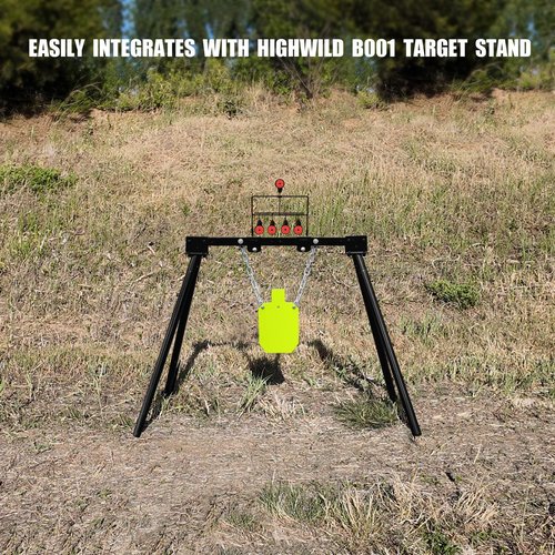 Highwild Air Gun Resetting Target Auto Reset Steel Target, Rated for .177 .20 Caliber