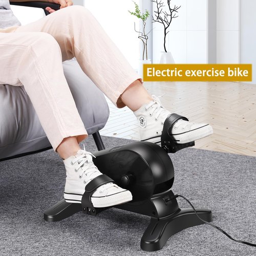 Electric Pedal Exercicser Mini Motorized Exercise Bike for Leg and Arm Low Impact Exercise