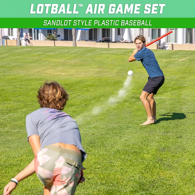 LotBall AIR Backyard Baseball Bat and Ball Set for Kids