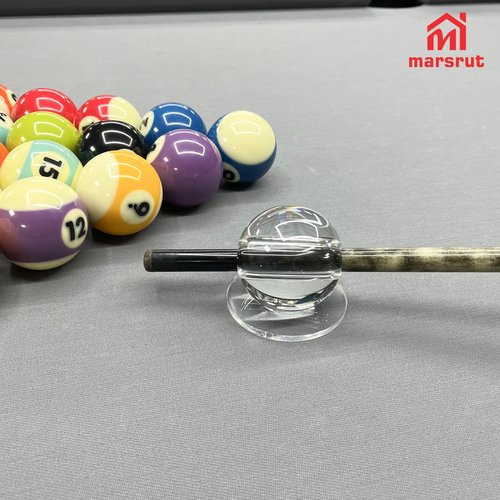 Billiards Training Aids, Stroke Trainer, Transparent Billiard Ball Stroke Billiards Artifact Accessories Multifunction for Pool Table, Angle Aiming Practice Tool for Exerciser Beginners Snooker (1Pc)