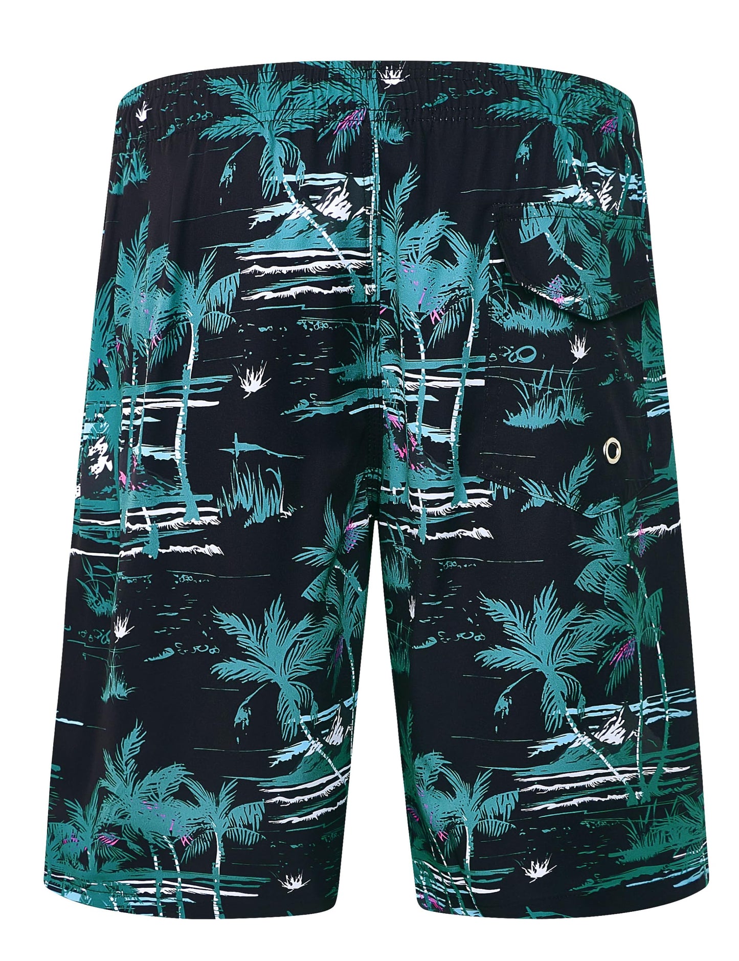 ELETOP Men's Swim Trunks with Mesh Liner 9 Inch Beach Bathing Suit