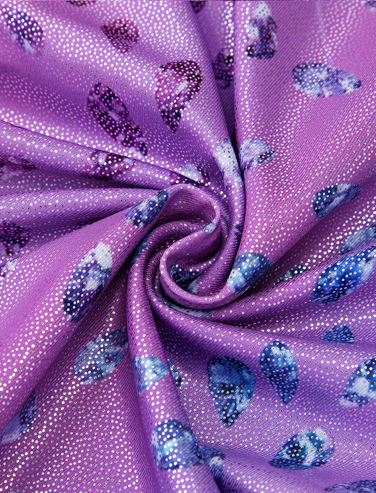 HOZIY Gymnastics Leotards for Girls Mesh Neckline with Iridescent Rhinestones Back Cut Out Sleeveless Size 5-6 Years Purple Diamonds Biketard Shorts Tumbling Outfits Toddler Kids Sparkly Shiny