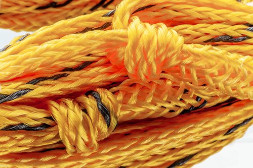 Seachoice Water Ski Rope, 75 Ft. Long, 12 in. Handle w/Textured Rubber Grip