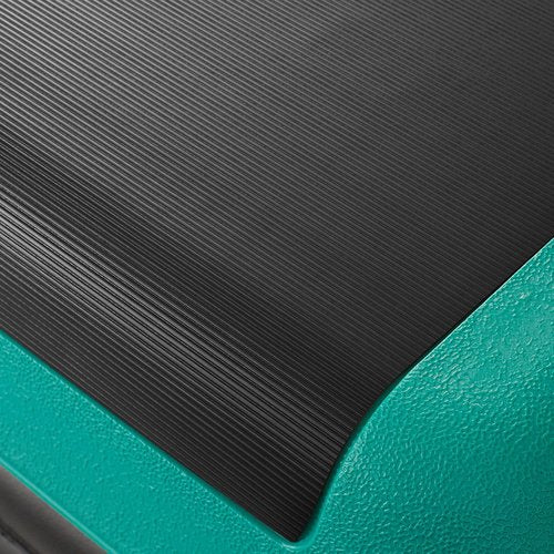 Philosophy Gym Aerobic Exercise Adjustable Step Platform, Health Club Size, with 4 Risers - Green
