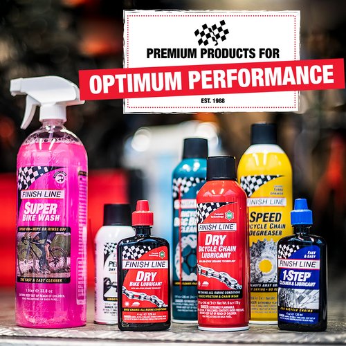 Finish Line Chain Cleaner Lube and Degreaser Combo Pack