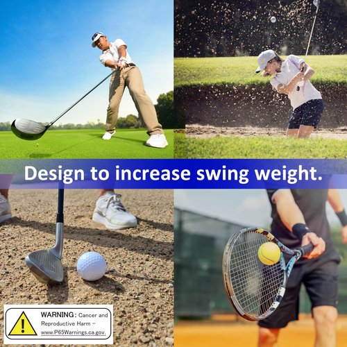 TANGXIA Golf Lead Tape 1/2" x 60", 2 Grams Per Inch High Density, Add Swing Weight Self-Adhesion for Golf Fishing Tennis Racket Pickleball Paddle