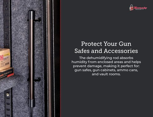 Hornady 95903 Electronic Gun Safe Dehumidifier Rod (12"),Black
