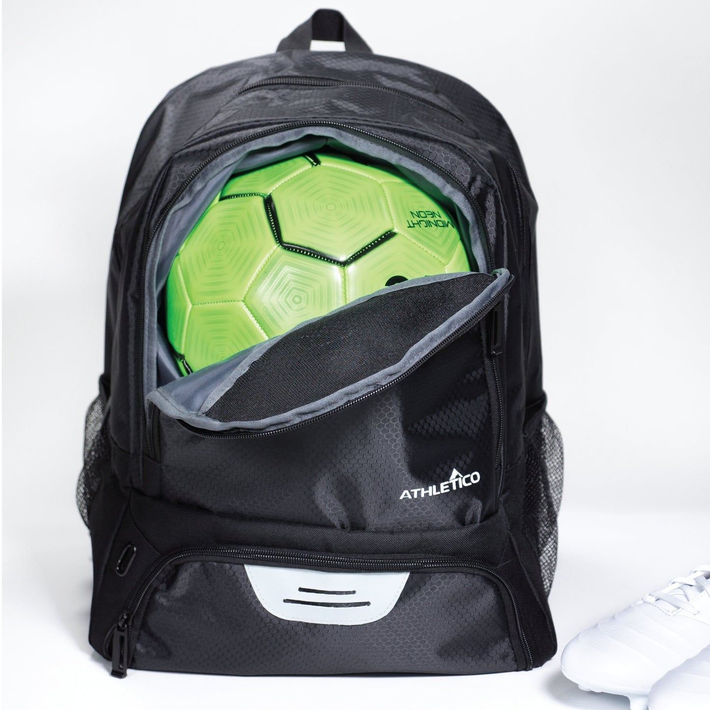 Athletico Youth Soccer Bag - Soccer Backpack & Bags for Basketball, Volleyball & Football | Includes Separate Cleat and Ball Compartment