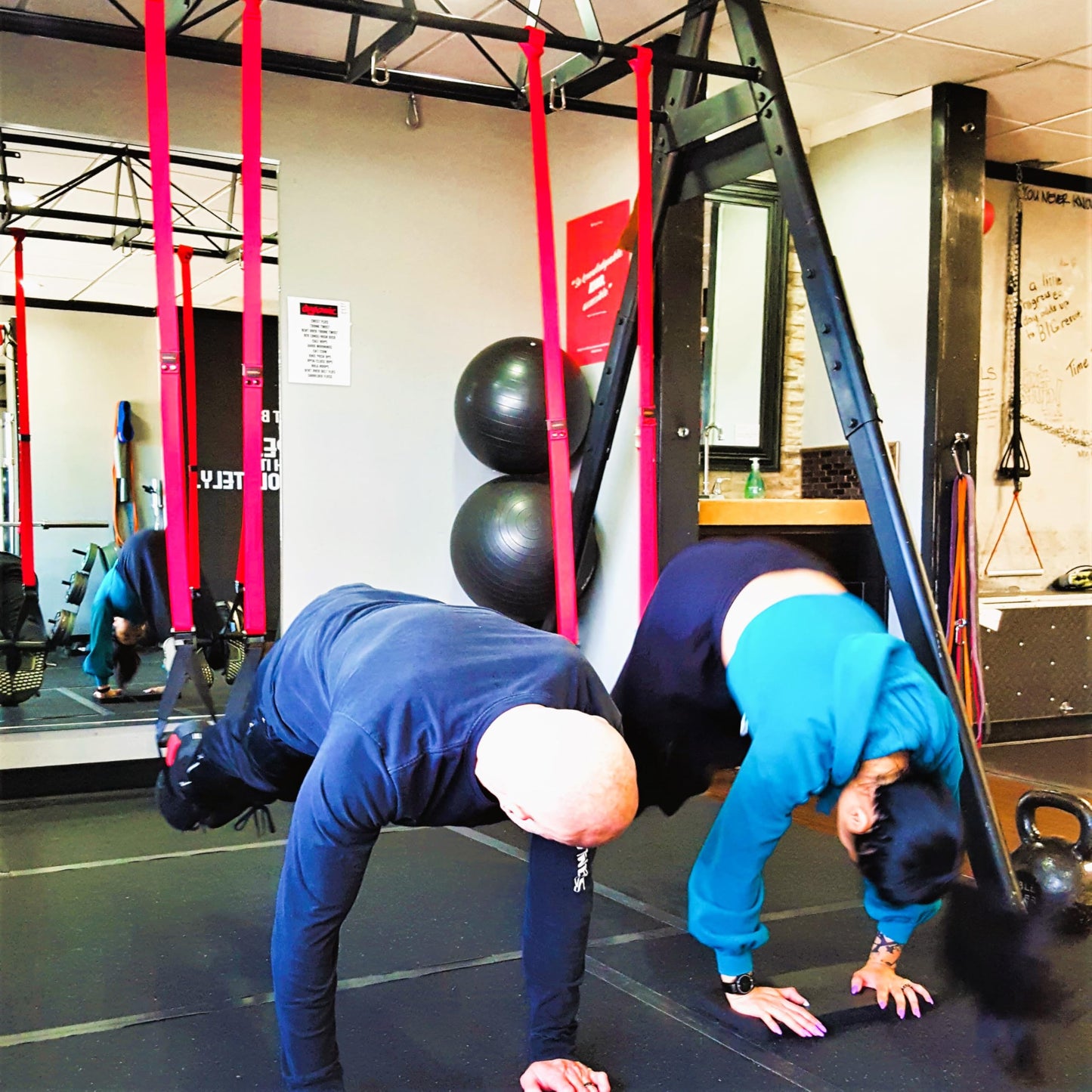 2 Pack - NOSSK GYM Pro Suspension Fitness Trainer - Manufactured in California using US and Global Components