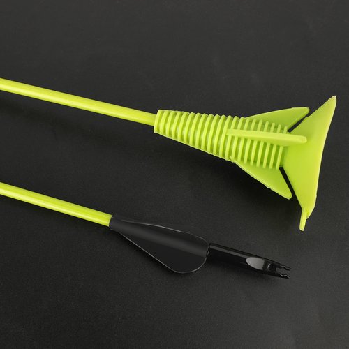 AMEYXGS 27" Fiberglass Sucker Arrows Youth Arrow Safe Suction Cup Arrows for Youth Practice Archery (6 Pack)
