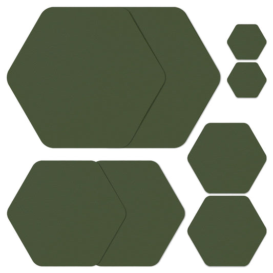8PCS Down Jacket Repair Patch, Self Adhesive Nylon Fabric Repair Patch Tape for Down Jackets, Coats, Tents Clothing Repair Tape - Army Green