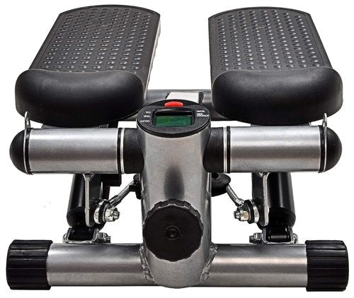 Fitvids Steppers for Exercise with Handlebar, Stair Steeper with Resistance Bands, Portable Stepper Capable of Full-Body Exercise, Low Noise and Smooth, Bear 300 lbs