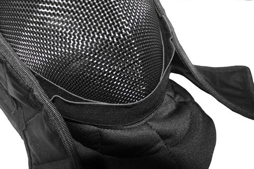 LEONARK Hema Fencing Canvas Mask Overlay Helmet Hood - Handmade Epee Foil Saber Headgear Head Cover Protector (Pro)