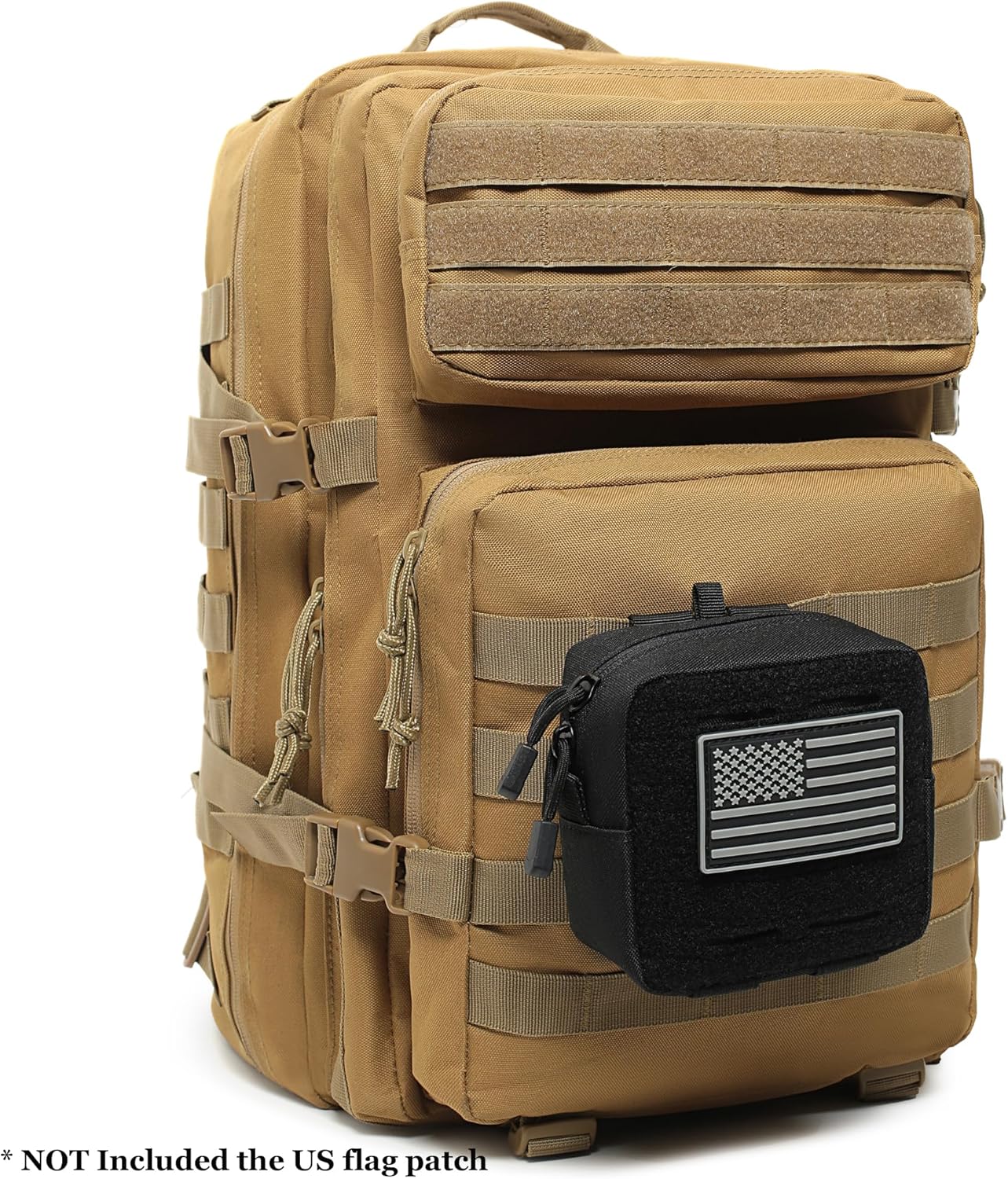 2 Pack Mini Tactical Molle Compact Ammo Pouch - General Purpose Admin Pouches Small Admin Molle Pouches EDC Tool Utility Multi-Purpose Waist Belt Pouch