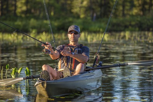 ONYX Kayak Fishing Life Jacket, Universal, Tan