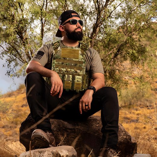 MOCHAR Quick Release Tactical Vest Camo Weighted Vest for Men 1000D Tactical Gear for Outdoor Training Hunting Gaming