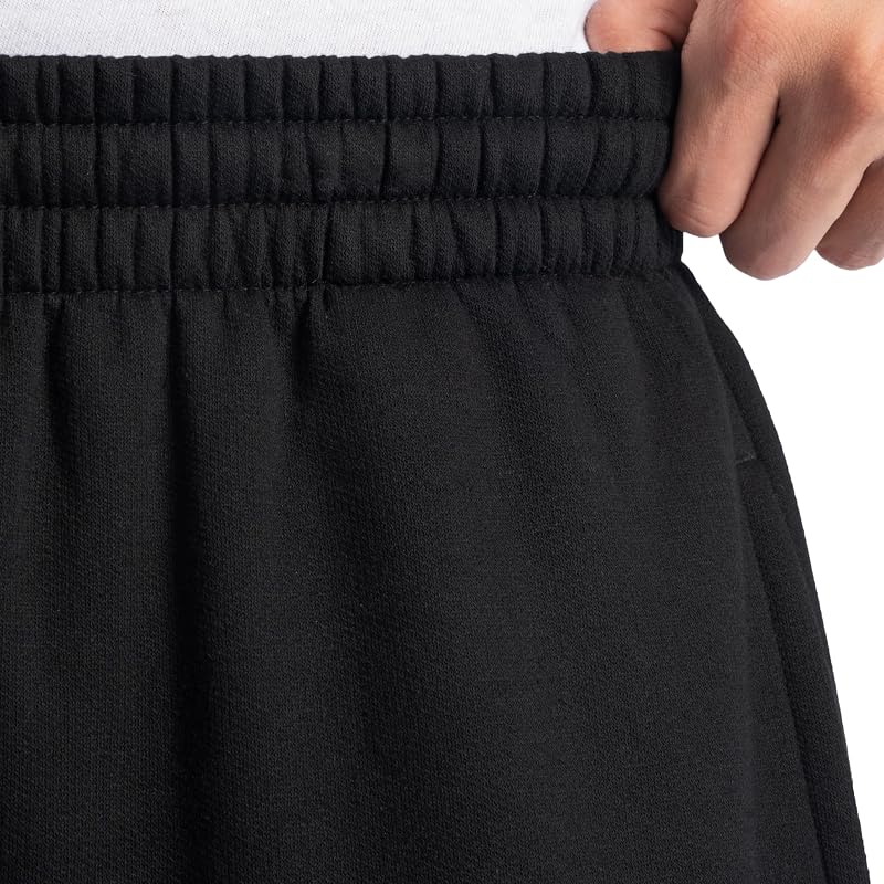 Fruit of the Loom EverSoft Fleece Joggers with Pockets – Black, XX-Large