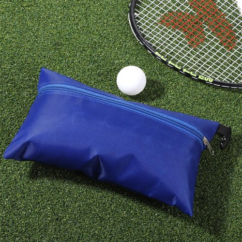 Aeaocvo 2 Pack Golf Tee Pouch, 9.84 X 5.9 Zipper Ball Clip Pouch, Golf Ball Storage Accessory Bag with Keychain for Men Women Gift