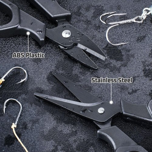 BB Hapeayou Fishing Scissors Braid Line Cutter with Coiled Lanyard for Freshwater/Saltwater(2 Pcs)