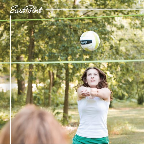 Easy Setup Volleyball Badminton Set