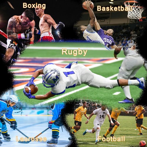 Football Mouth Guard, 2Pcs Mouthpiece Football, Youth Sports Mouth Guard with Strap Mouthguards for Youth and Adult Athletes, Hockey, Rugby, Boxing and Lacrosse