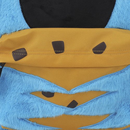 Sesame Street Cookie Monster 17" Blue Backpack