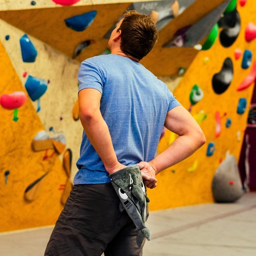 BG Climbing Shark Rock Climbing Chalk Bag, Perfect for Both Adults and Kids, Chalk Bag for Bouldering, Cute chalkbag for Mountain Lovers, Chalk Pouch