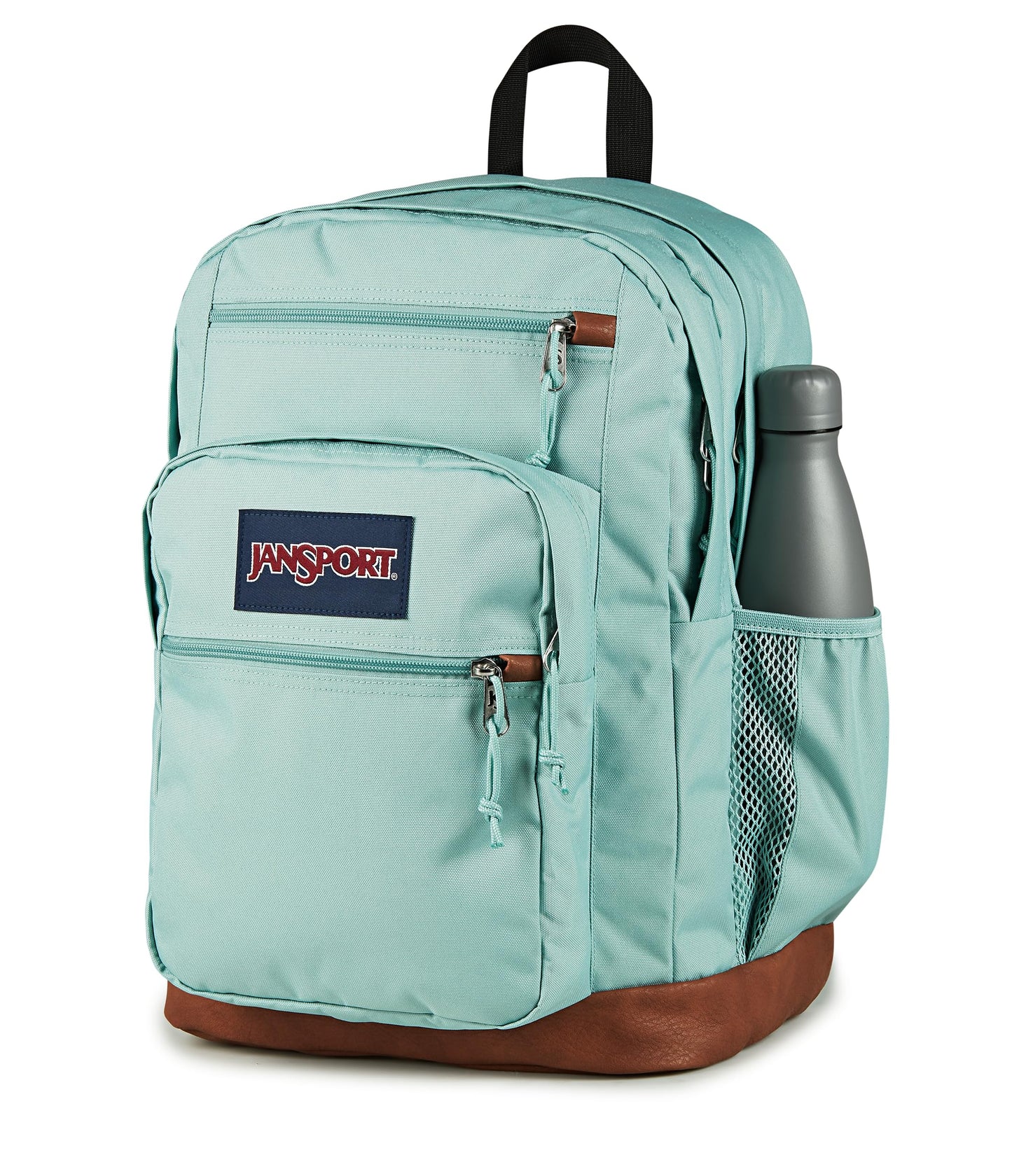JanSport Cool Backpack with 15-inch Laptop Sleeve, Large Computer Bag Rucksack with 2 Compartments, Ergonomic Straps, Faded Sage