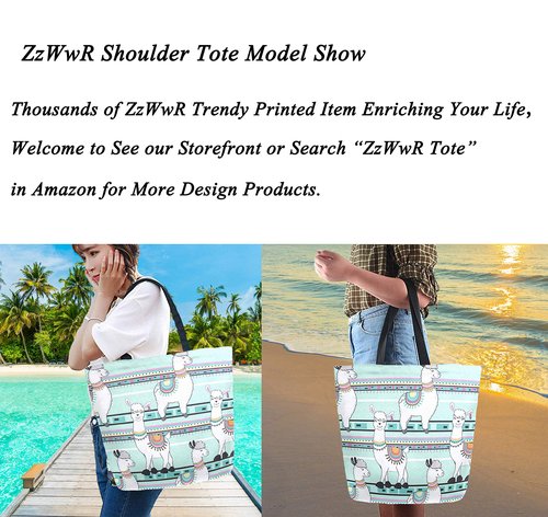 ZzWwR Cute Cartoon Dalmatian Dog Extra Large Canvas Shoulder Tote Top Storage Handle Bag for Gym Beach Weekender Travel Shopping
