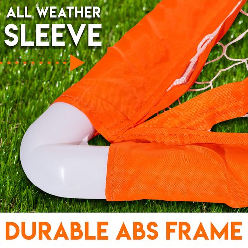 Franklin Sports Youth Lacrosse Goal - Small Kids Lax Net - Portable Lax Mini Box Goal - Backyard Training Equipment for Youth Lacrosse - 38" x 38"