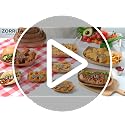 Disposable Paper Food Trays 100 Pack - 3 lb Kraft Snack Holders