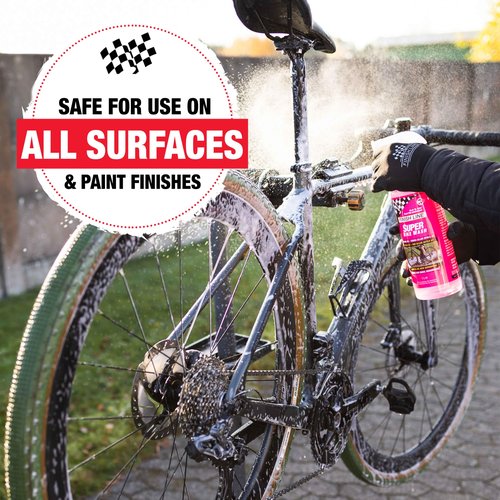 Finish Line Super Bike Wash Bicycle Cleaner, 1 Liter (33.8-Ounce) Spray Bottle