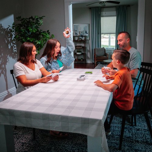 SLAPZI - The Fast-Matching, Card-Slapping Game, Match Picture Cards to Clue Cards and Slap Down Your Match, Fast, Fun and Easy, Perfect for Family Game Nights & Parties. for 2-8 Players, Ages 8+