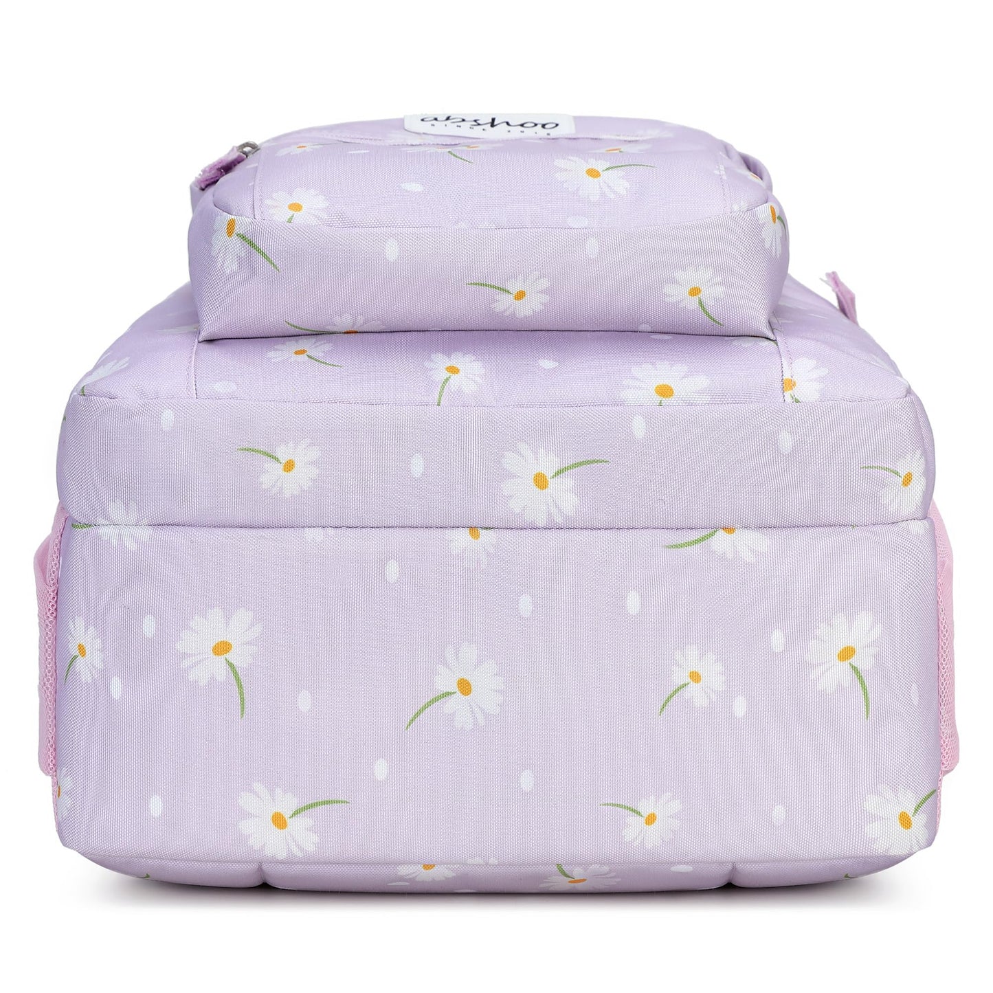 abshoo Classical Basic Daisy Womens School Backpack For College Teen Girls Water Resistant Bookbag (Daisy Purple)