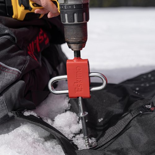 Eskimo® 43416 Anchor Install Adapter, Shelters, Red
